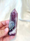 Rare Feather Fluorite Point 03