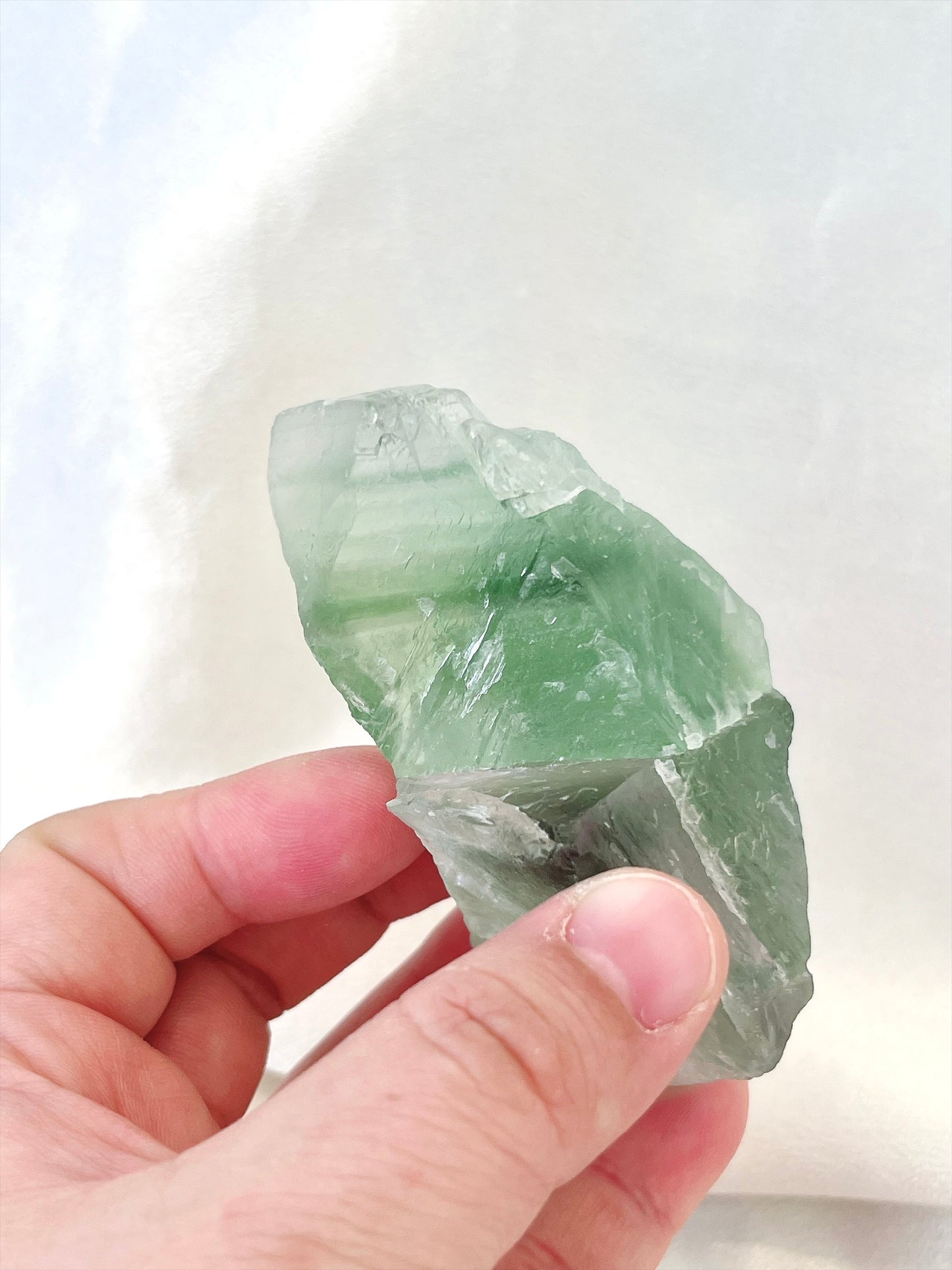 Green Fluorite Raw Stone 01