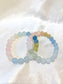 Morganite Bead Bracelet