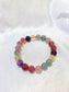 Mixed Crystal Bead Bracelet