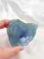High Quality Aqua Phantom Cubic Fluorite Specimen 05