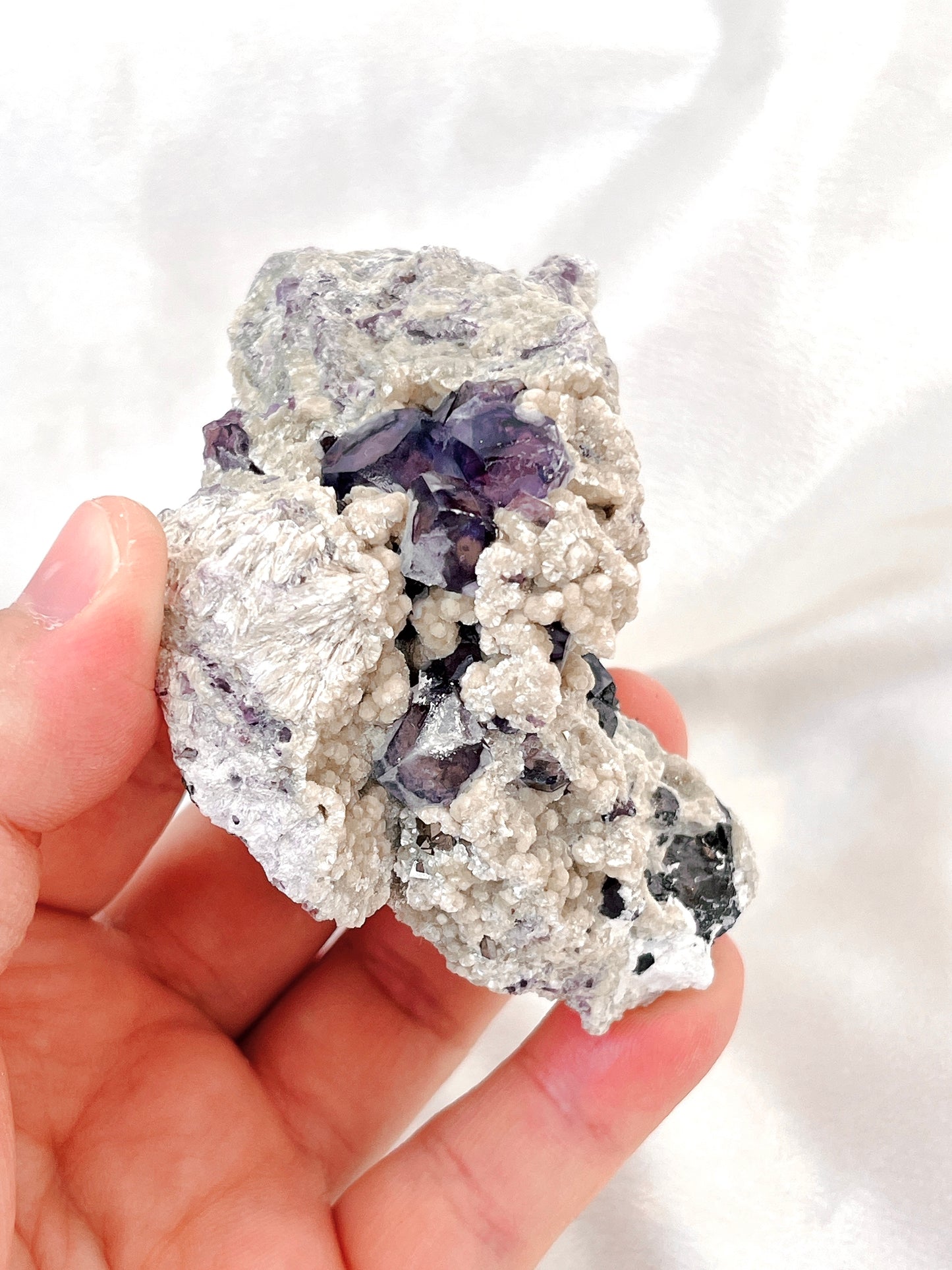 Purple Fluorite Specimen 02