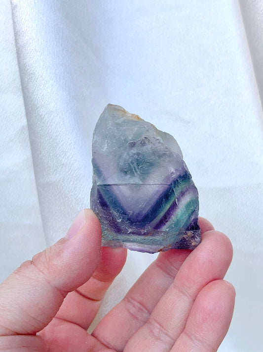 Colourful Fluorite Raw Stone-Medium 03