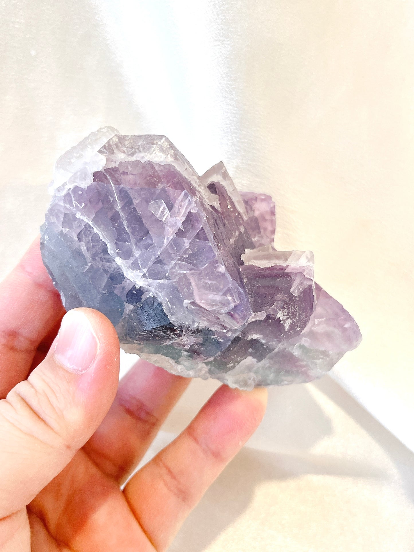 Colourful Fluorite Raw Stone 03