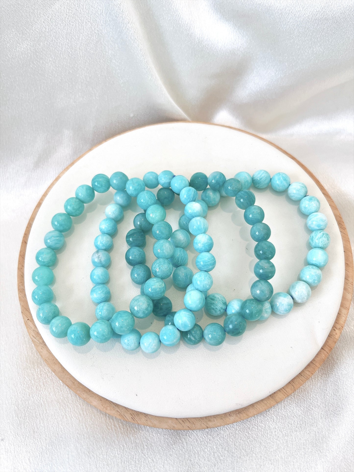 Amazonite Bead Bracelet