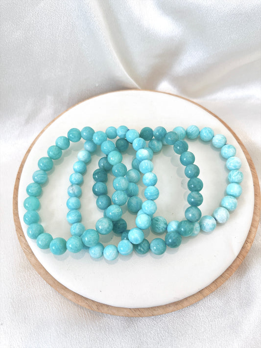 Amazonite Bead Bracelet