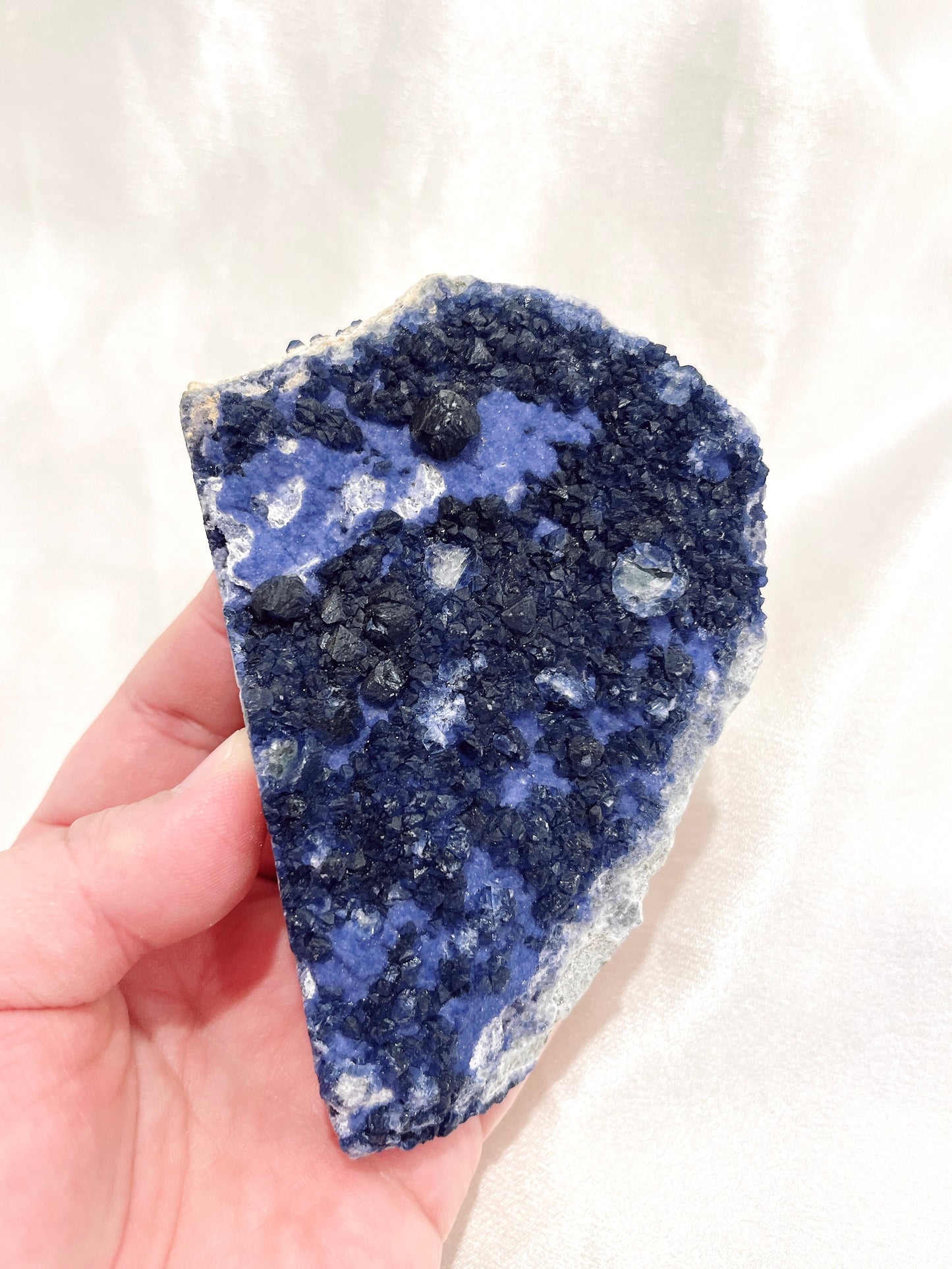 Rare Blueberry Fluorite Specimen 02