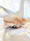 Peach Mushroom Calcite Specimen