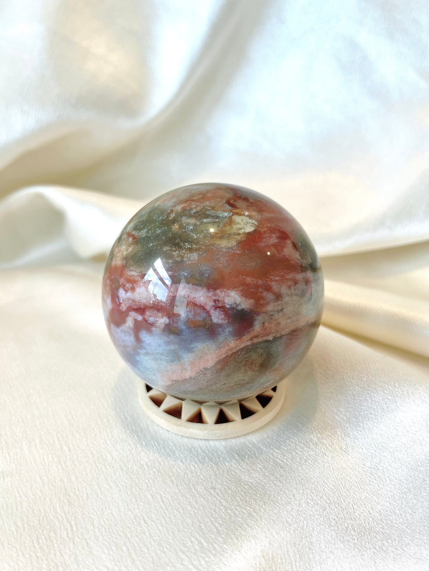 High Quality Ocean Jasper Sphere 02