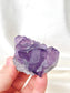 RARE Purple Cubic Fluorite Cluster 06