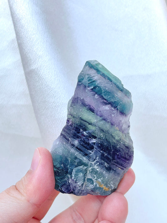 Colourful Fluorite Raw Stone-Medium 04