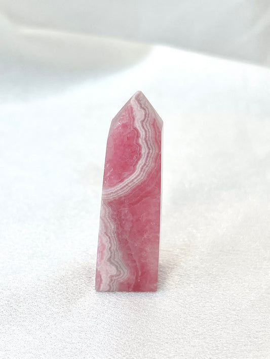 High Grade Rhodochrosite Point 02