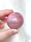 Pink Petrified Wood Sphere 02