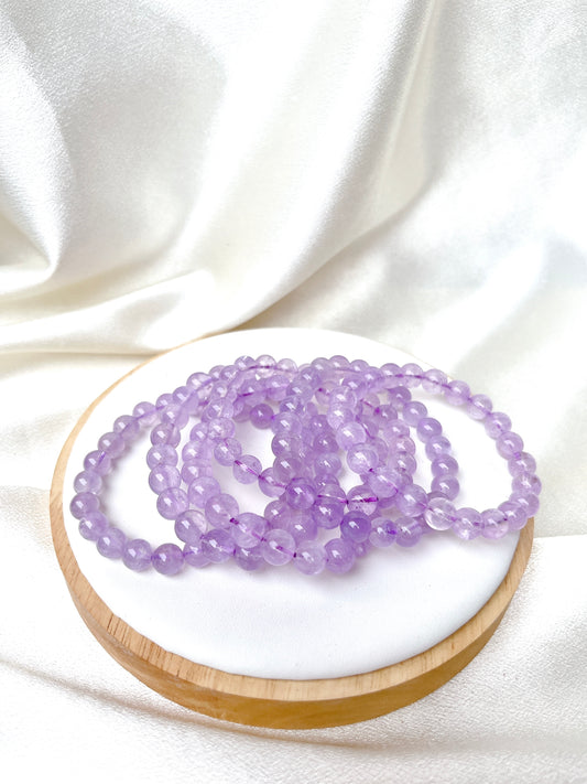 Amethyst Bead Bracelet