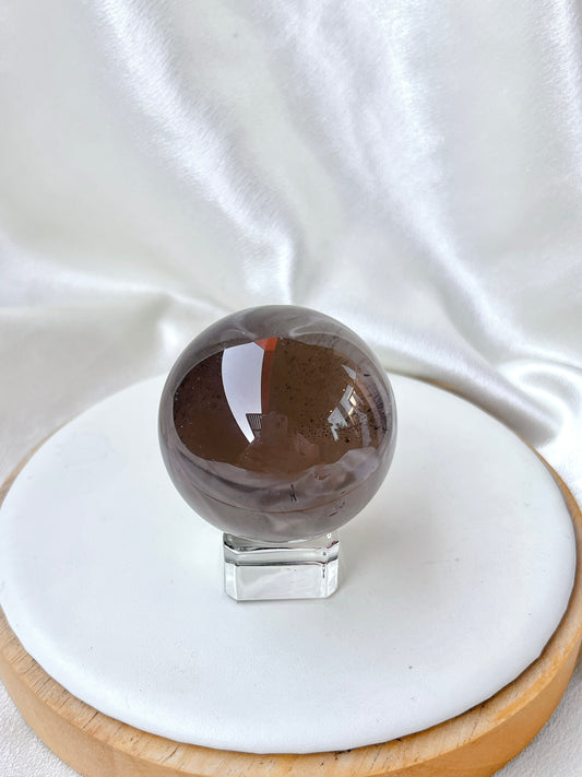 Smoky Quartz Sphere 02