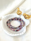 Mixed Colour Tourmaline Bead Bracelet