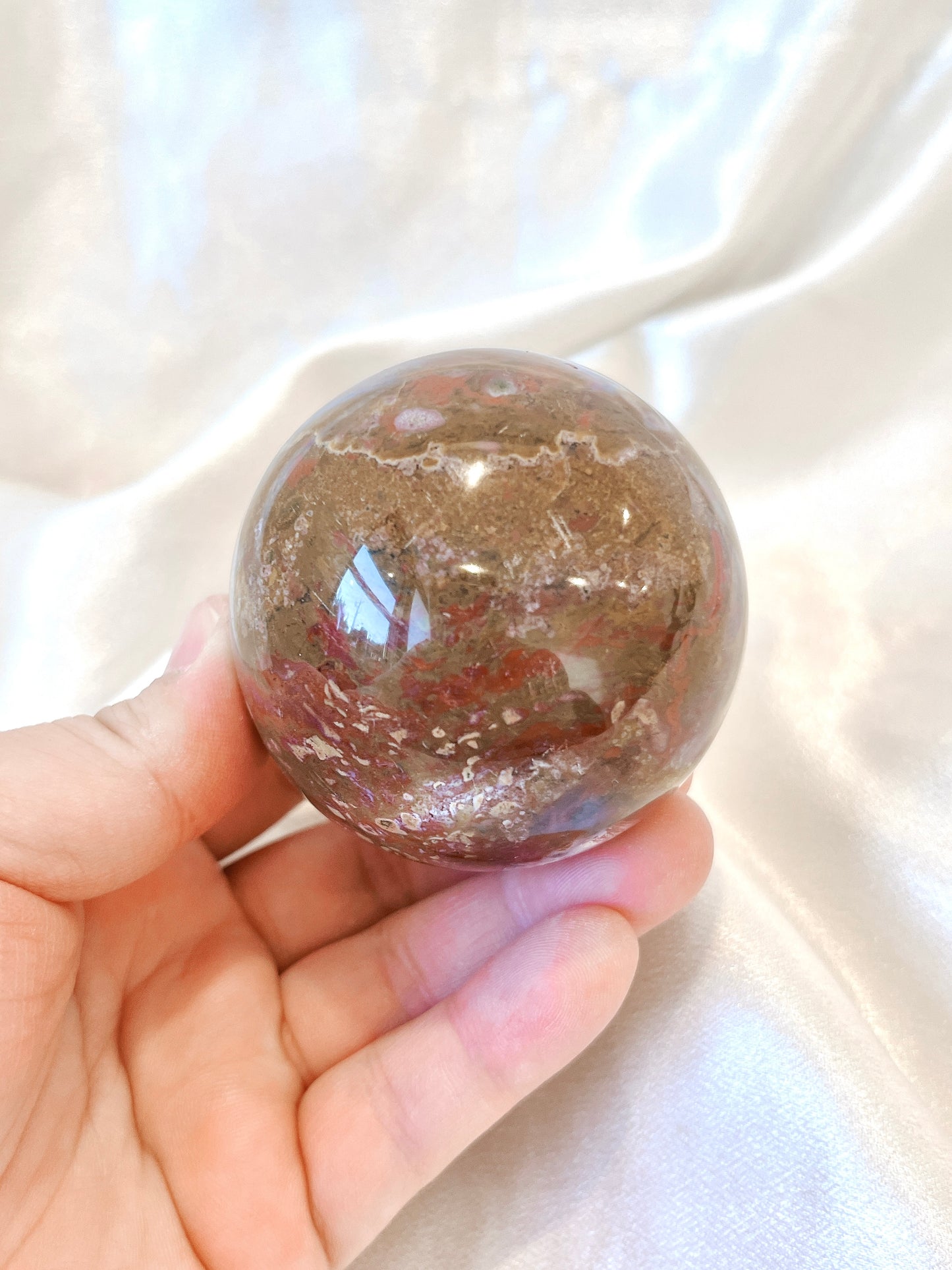 High Quality Ocean Jasper Sphere 10