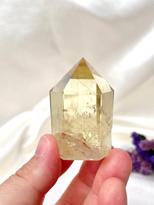 High Grade Citrine & Smoky Citrine Point 03