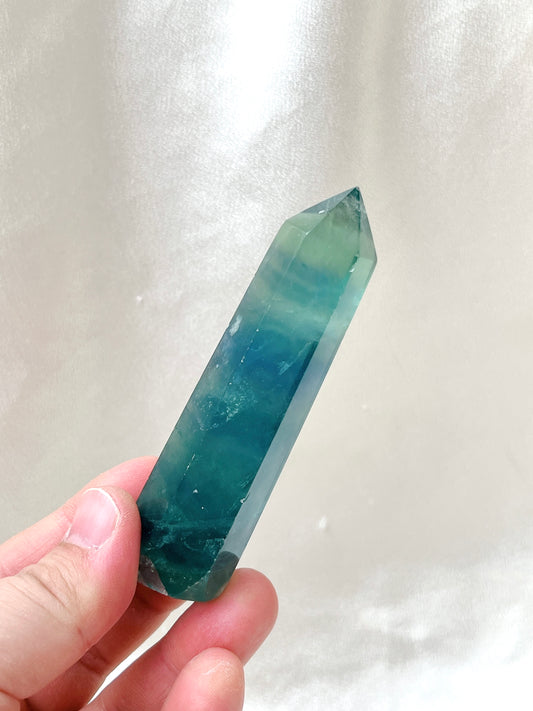 High Quality RARE Blue Fluorite Point