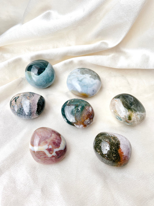 Ocean Jasper Palm Stone