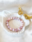 Peach/Apricot Agate Bead Bracelet 04