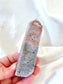 Rare Purple/Colourful Moss Agate Point  2