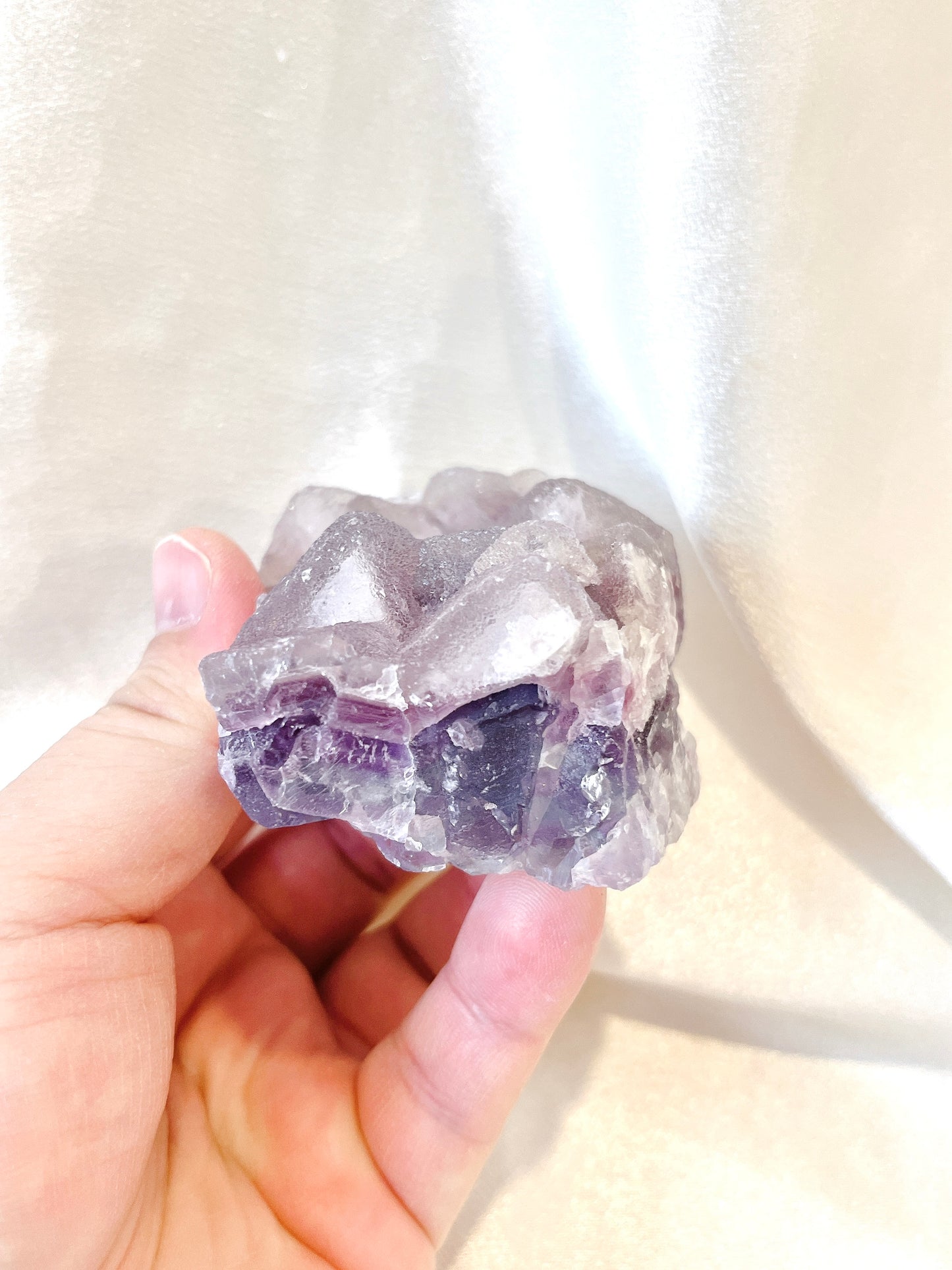 Colourful Fluorite Raw Stone 01