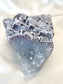 Purple & Aqua Fluorite Cubic Cluster 04