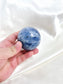 Flashy Blue Calcite Sphere