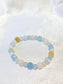Colourful Morganite Bead Bracelet 03