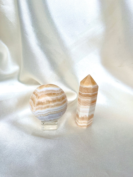 Yellow/Orange Calcite Set 03