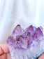 High Grade Amethyst Cluster with Cacoxenite