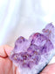 High Grade Amethyst Cluster with Cacoxenite
