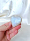 Flashy Moonstone Heart Carvings