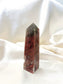 Red Moss Agate Point- RARE