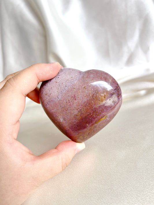 Ocean Jasper Heart 1