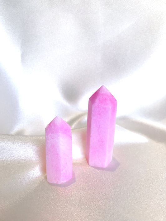 Pink Aragonite Point