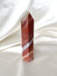 Natural Red Agate Tower