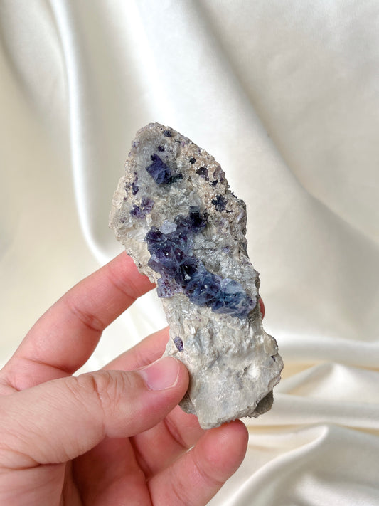 Purple/Blue Fluorite Specimen